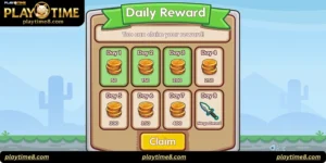 playtime daily rewards and how to claim them